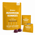 VitaVerb Mushroom Gummies for Adults, 6 Mushroom Blend, 60 Count, 30 Packs