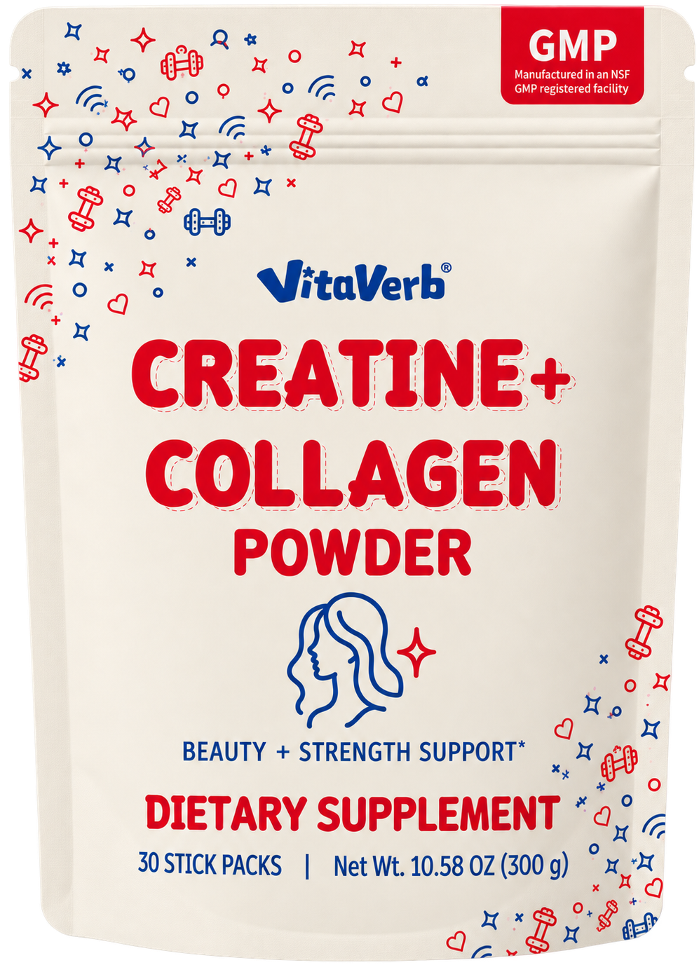 VitaVerb Creatine + Collagen